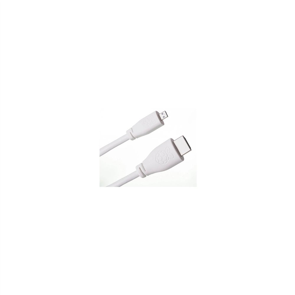 Cable raspberry pi micro hdmi macho a hdmi macho 1m blanco 187-1375