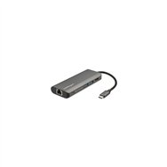 Startech.com adaptador multipuertos usb-c - docking station usb tipo c a hdmi 4k - hub ladrón usb 3.0 2 puertos - sdhc - gbe - p