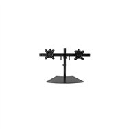 Startech.com soporte para dos monitores 8kg  para pantallas de  24p - color negro