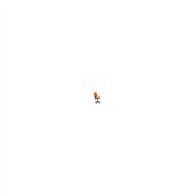 Silla elche sincro brazo regulable similpiel naranja 14sspnab10