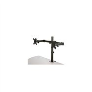 Startech.com brazo de soporte para dos monitores - articulado - de acero negro