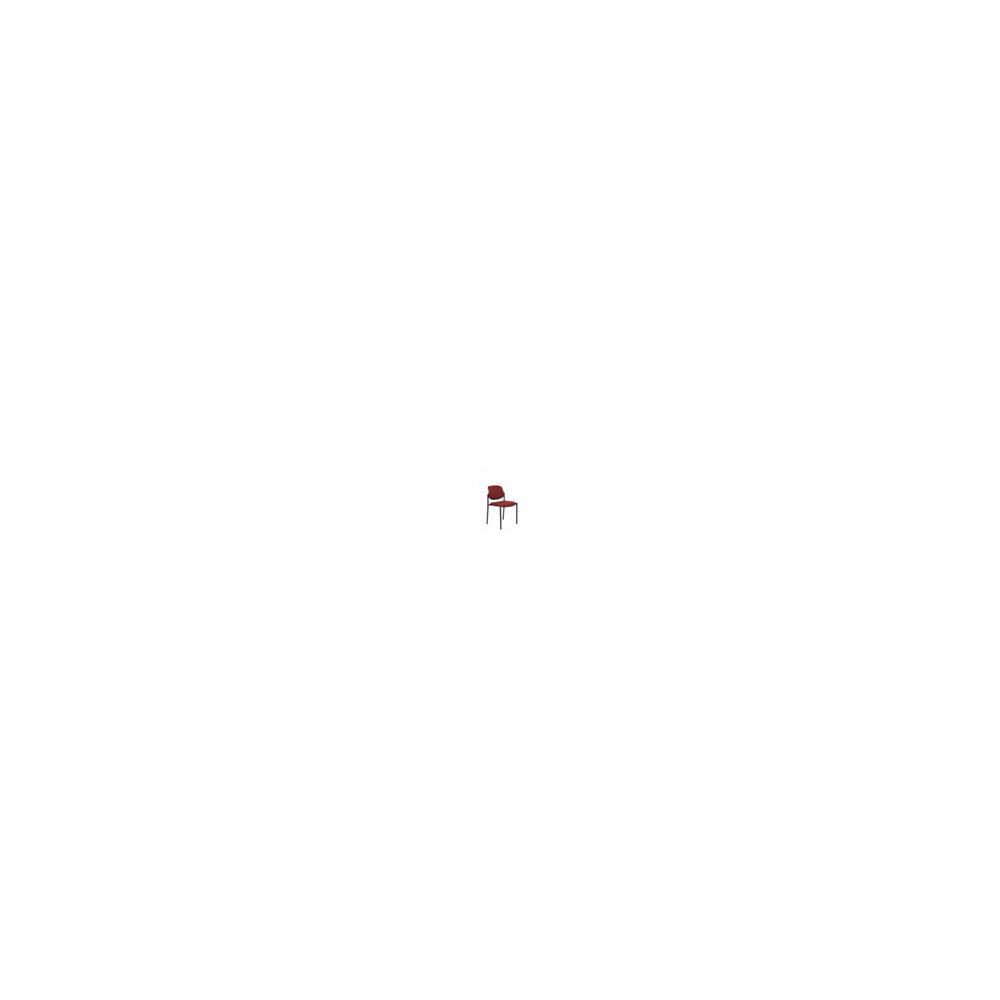 silla fija villalgordo chasis negro similpiel rojo 27nspgra