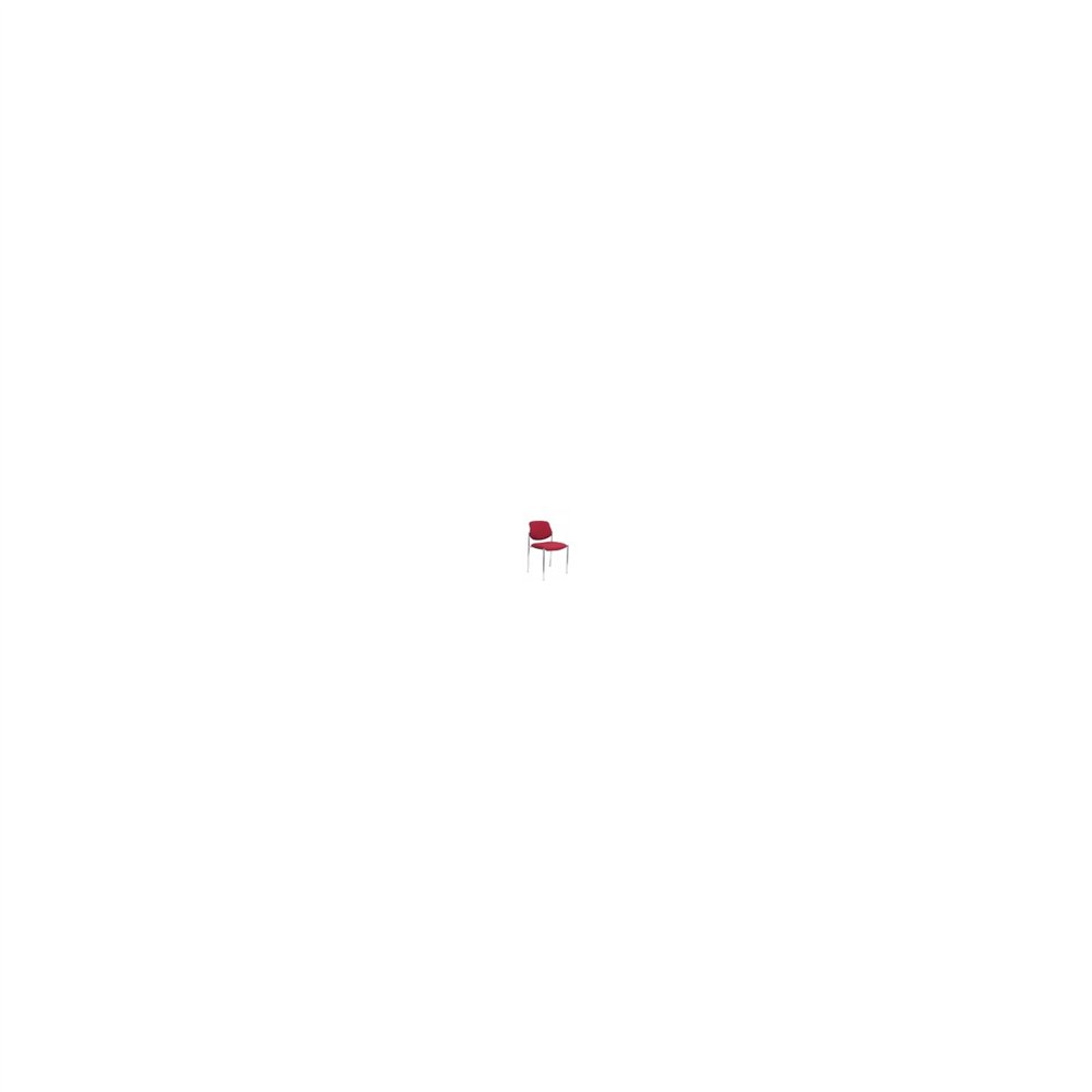 Silla fija villalgordo chasis cromo bali rojo 27crbali933