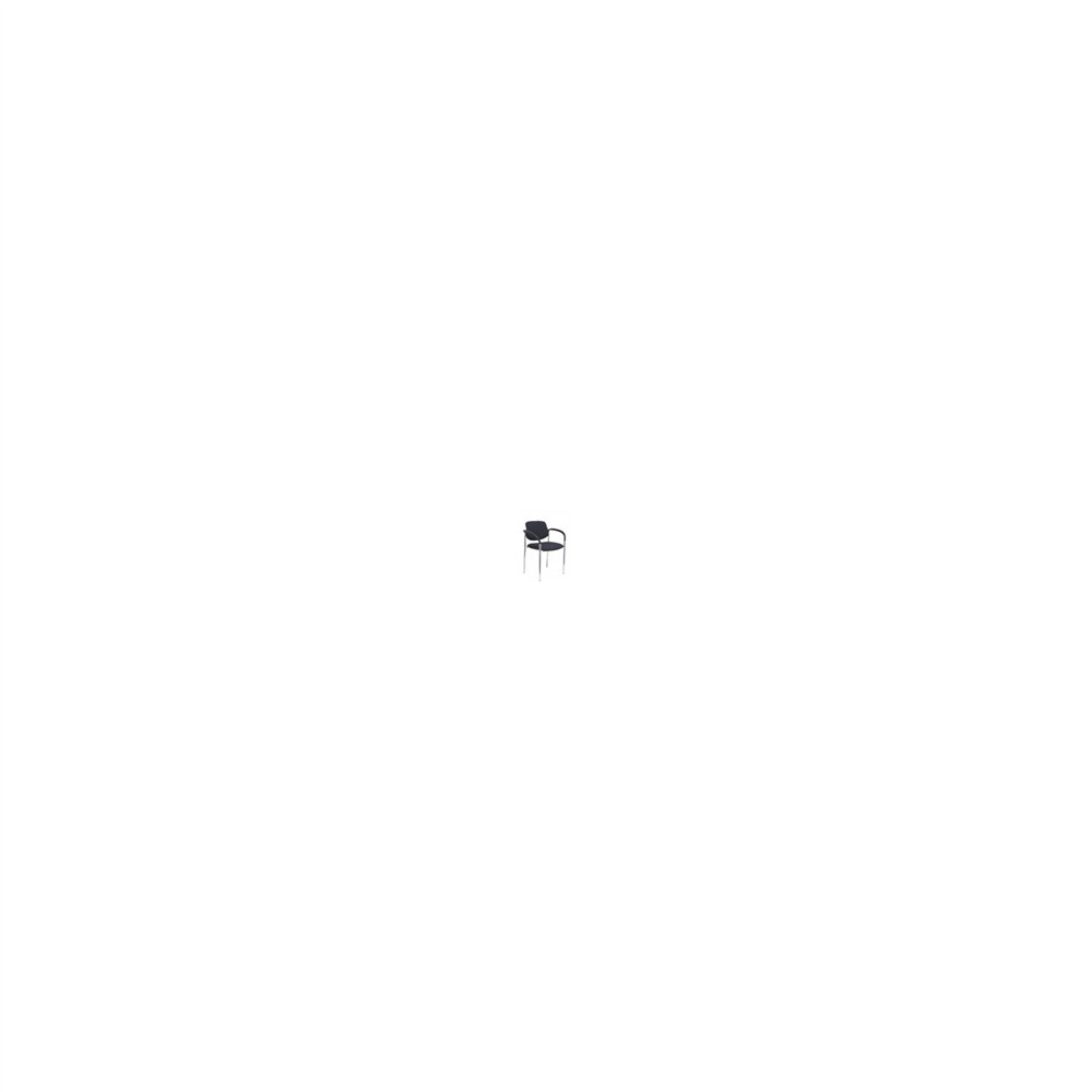 Silla fija villalgordo chasis brazos cromo bali gris oscuro 27crbali600cb