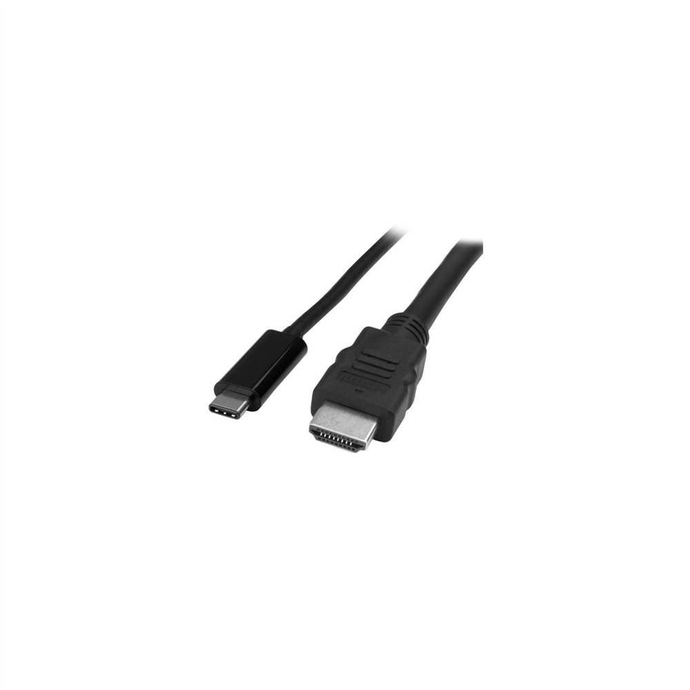 startech.com cable adaptador usb-c a hdmi - 2m - 4k a 30hz negro
