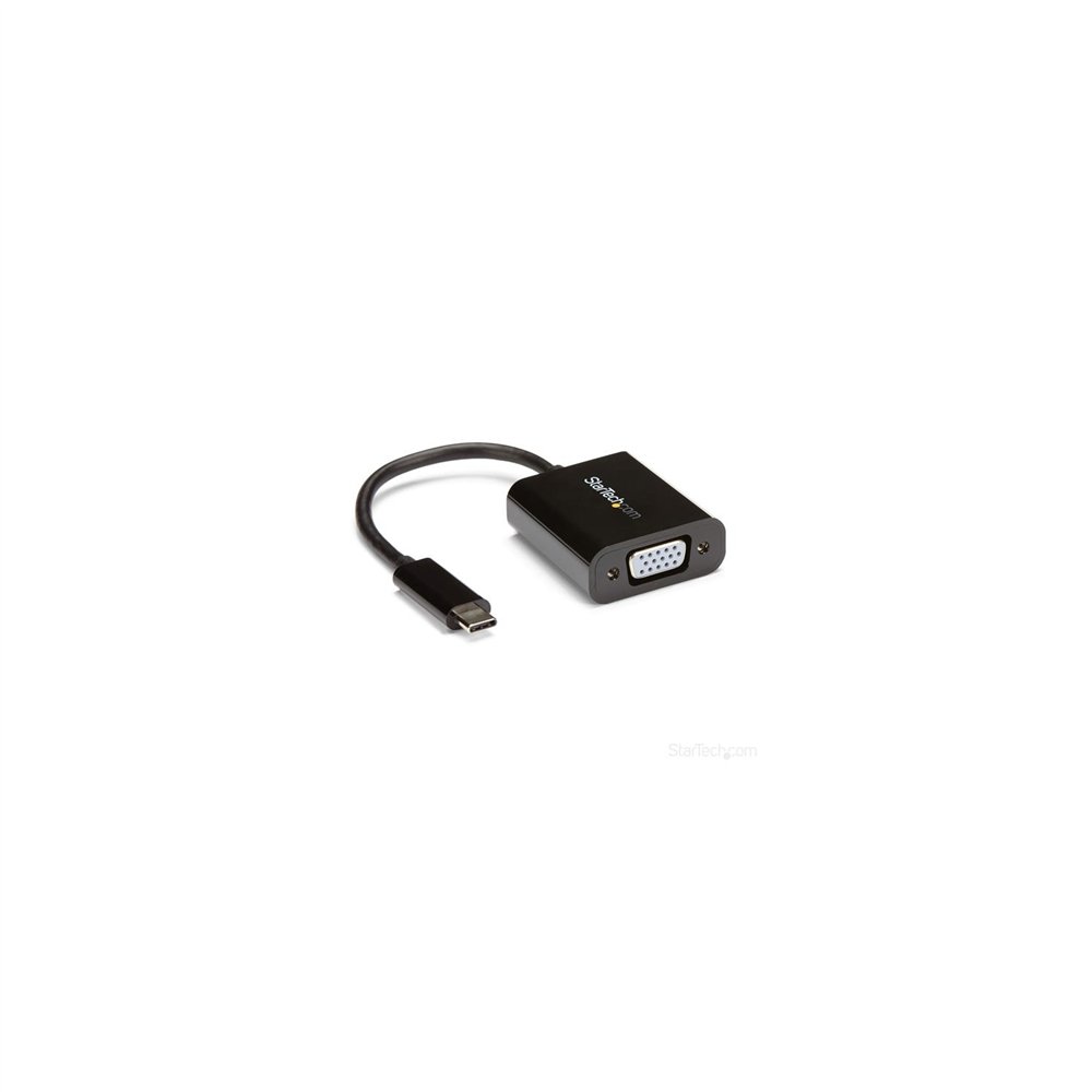 Startech.com adaptador usb-c a vga negro