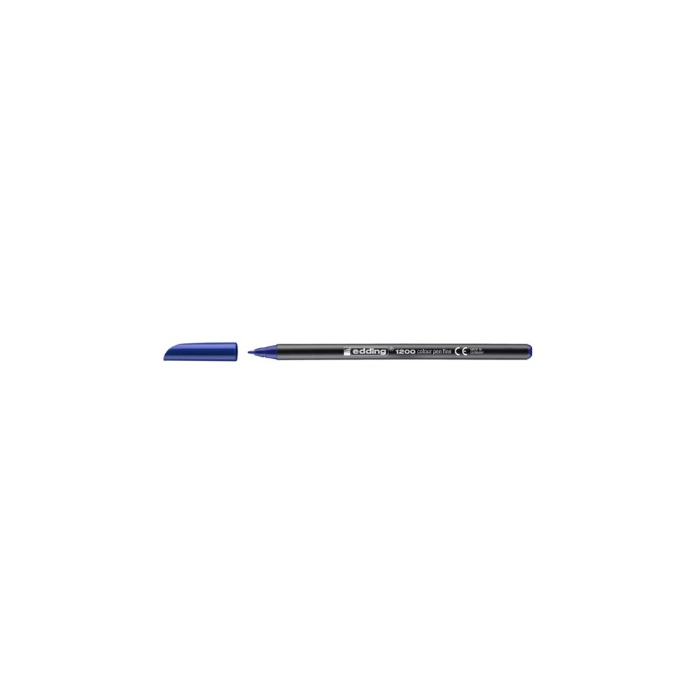 Edding 1200 rotulador base agua punta azul edd1200azl