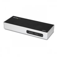 Startech.com docking station usb 3.0 para dos monitores - 6x usb 3.0