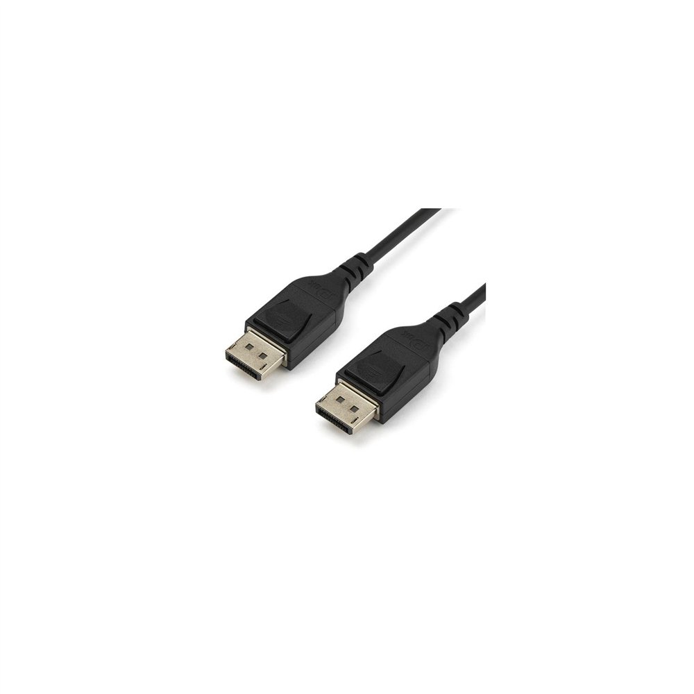 Startechcom cable de 2m displayport 14 - macho a macho certificado vesa negro