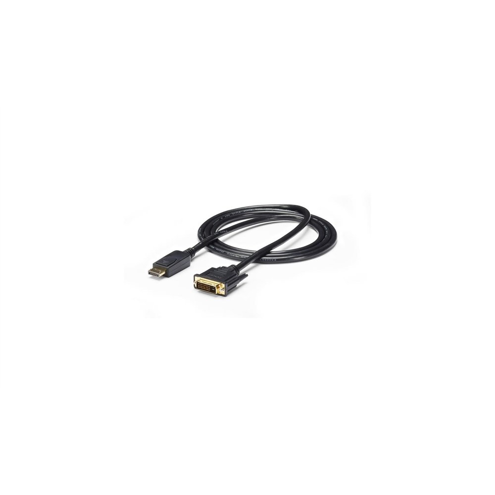StarTech.com Cable Adaptador Conversor Mini DisplayPort a VGA 18m - Mini DP a HD15 - Macho a Macho negro