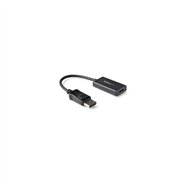 Startech.com adaptador displayport a hdmi con hdr macho a hembra - 4k 60hz - negro
