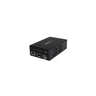Startech.com conversor de medios ethernet de cobre a fibra de 10 gigabits - gestionado - con sfp+ abierto