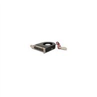 Startechcom extractor de aire trasero para ranura de expansión con conector lp4 negro