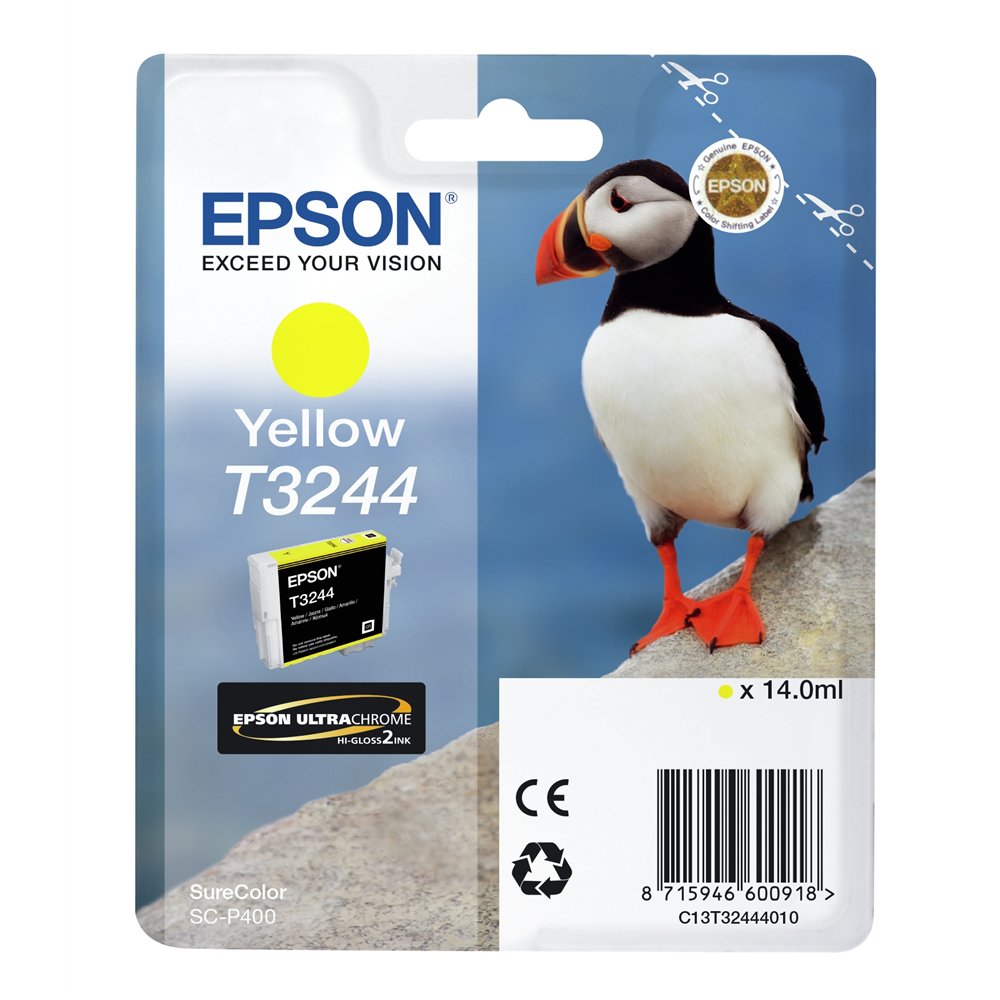 CARTUCHO EPSON T3244 AMARILLO C13T32444010