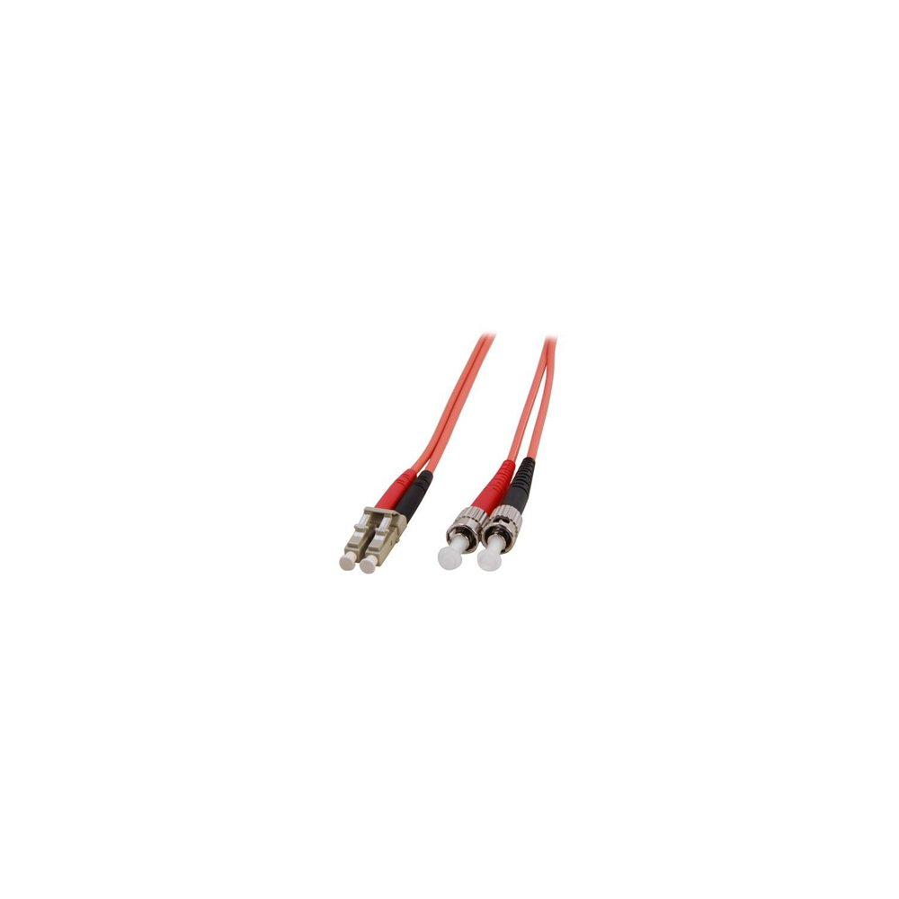 Startech.com cable adaptador de red de 2m multimodo dúplex fibra í?ptica lc-st 62,5/125 - patch duplex naranja