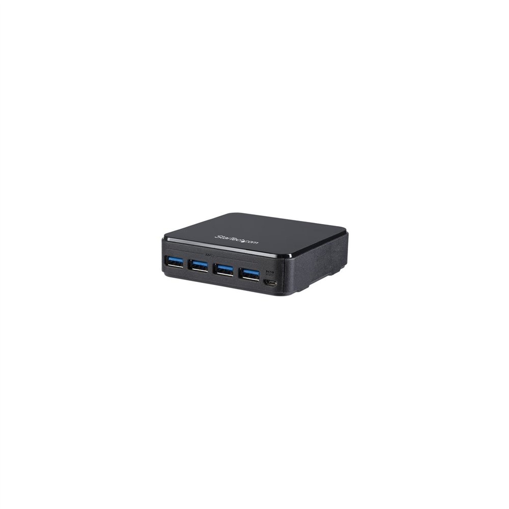 startech.com switch conmutador usb 3.0 4x4 para compartir dispositivos periféricos negro