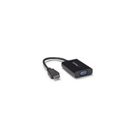 Startech.com cable adaptador externo conversor de ví­deo y audio hdmi a vga - 1920x1200 - negro