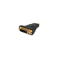 Startech.com adaptador hdmi macho a dvi-d hembra - conversor - negro