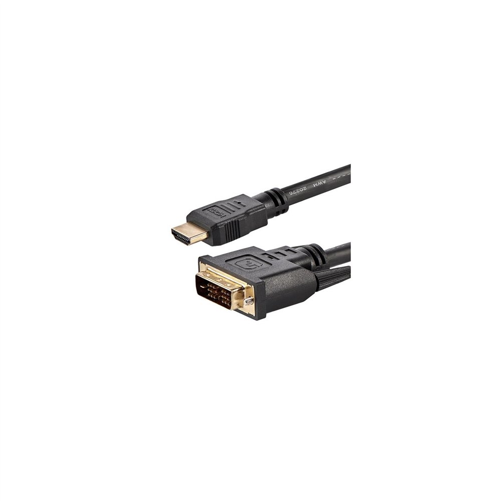 Startech.com cable adaptador conversor hdmi a dvi-d de 1.8m - macho a macho - convertidor de ví­deo - negro