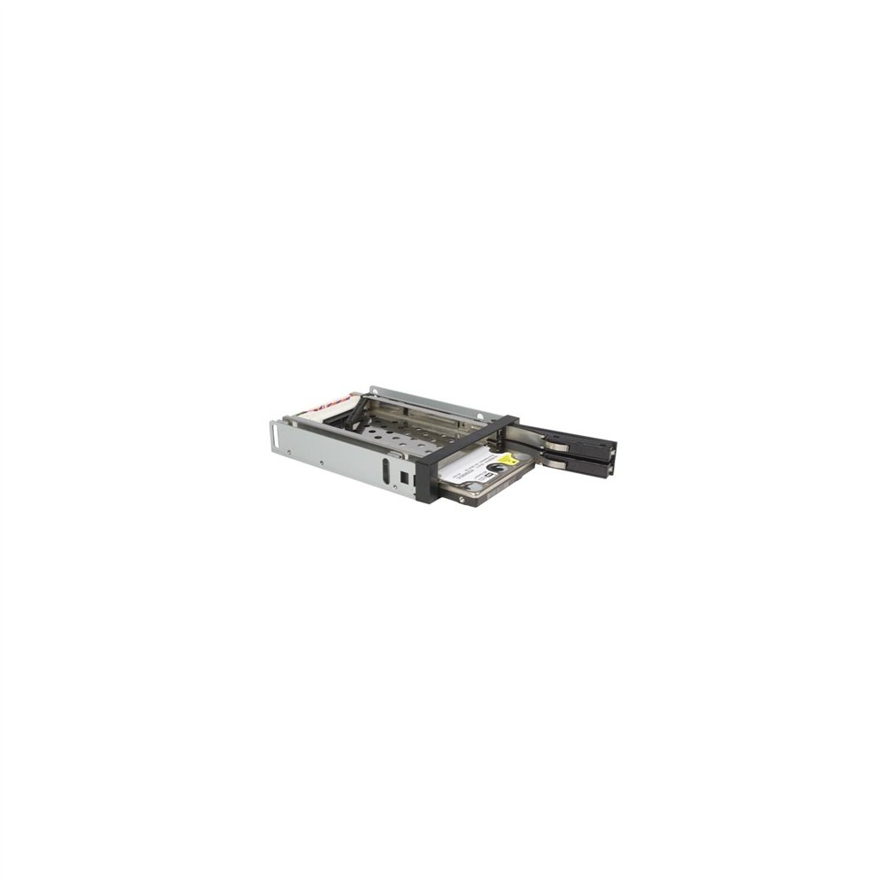 Startech.com rack móvil backplane de 2 discos duros hdd sata 2.5 negro