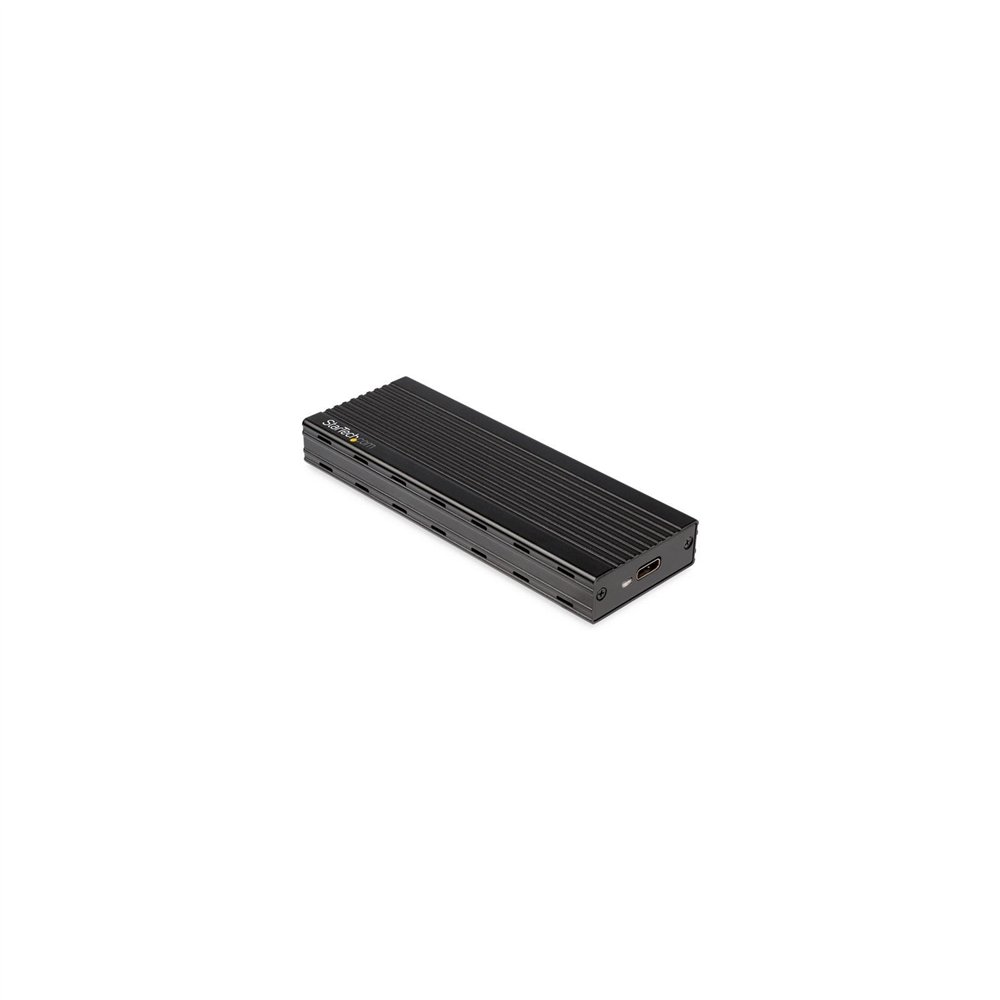 Startech.com caja disco m.2 nvme para ssd pcie - caja usb 3.1 gen 2 type-c - negro