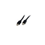 startech.com cable mini displayport 1.2 macho a macho- 4k de monitor - 2m negro