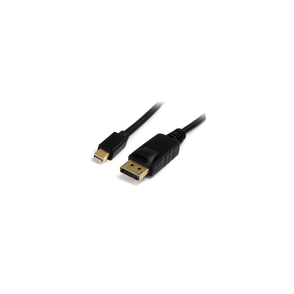 Startech.com cable adaptador mini displayport a displayport macho a macho - 4k 3m negro