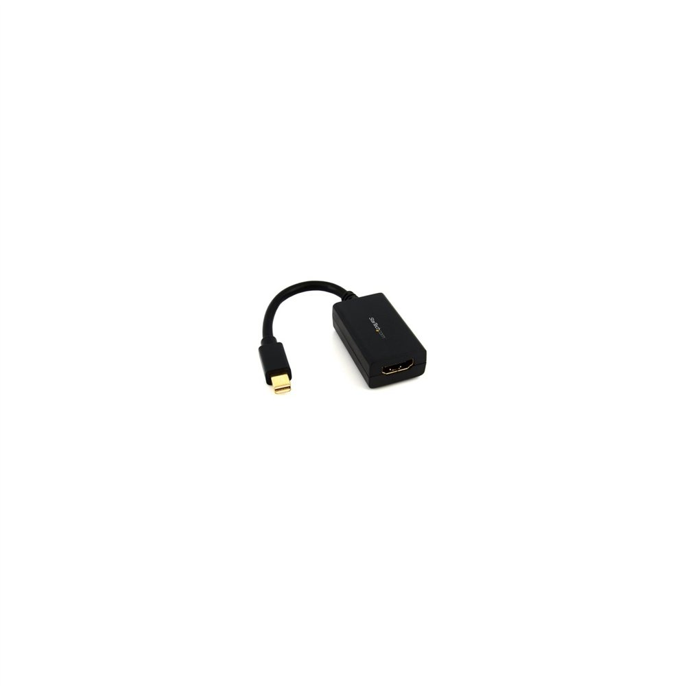 startech.com adaptador conversor de ví­deo mini displayport dp a hdmi - 1920x1200 - cable convertidor pasivo - negro