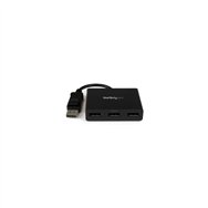 Startechcom concentrador mst - displayport a 3x displayport negro