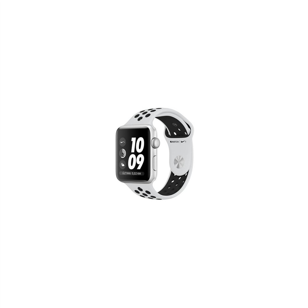 smartwatch apple nike reloj inteligente oled gps plata mql32ql/a