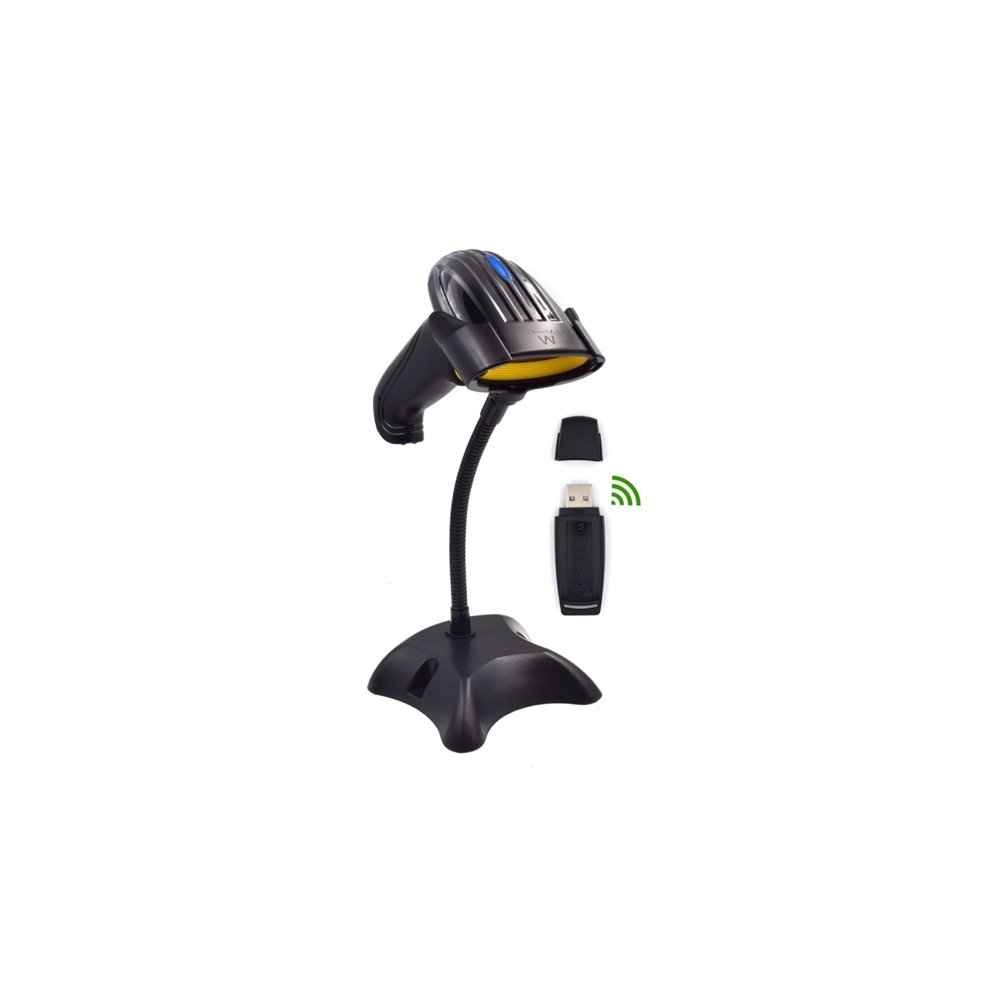Lector codigo de barras ewent wireless usb negro ew3430