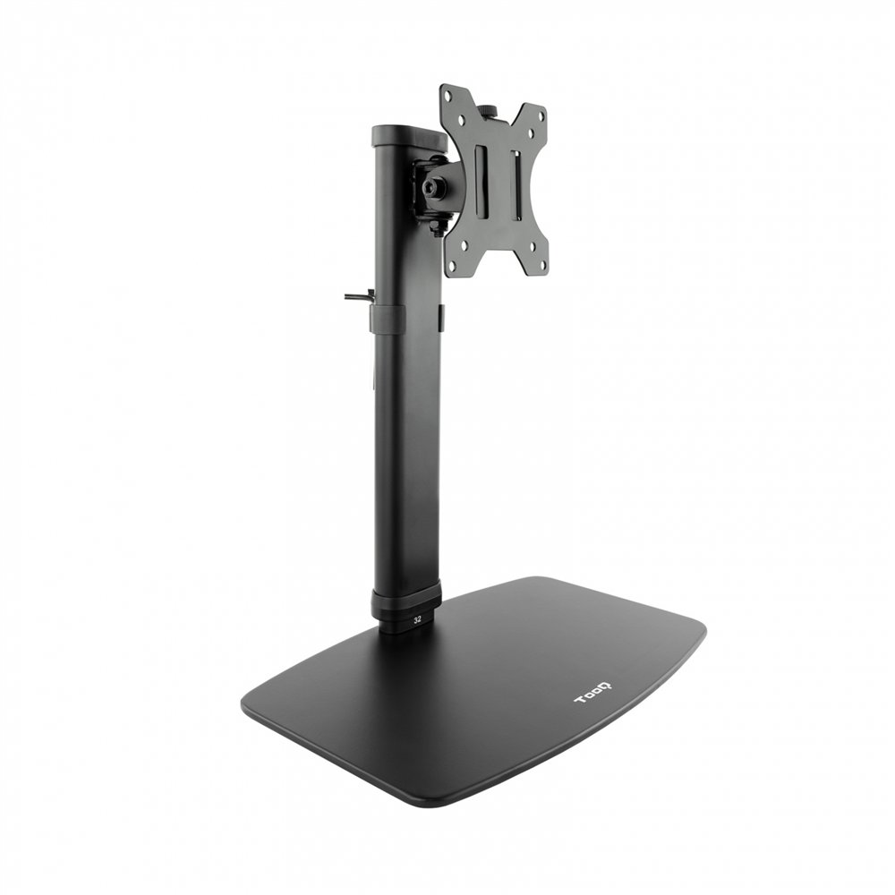 Soporte monitor tooq de mesa de 17p a 27p negro