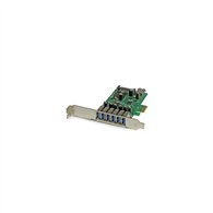 Startechcom adaptador tarjeta pci express de 7 puertos usb 31 con perfil bajo o completo