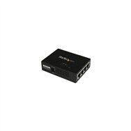 startech.com inyector de alimentación poe power over ethernet midspan 4 puertos gigabit rj45 de pared - 802.3 at af
