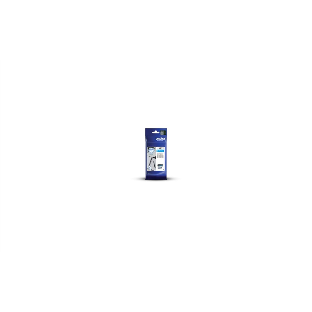 Cartucho de tinta brother cian 1500 paginas compatible segun especificaciones lc3237c