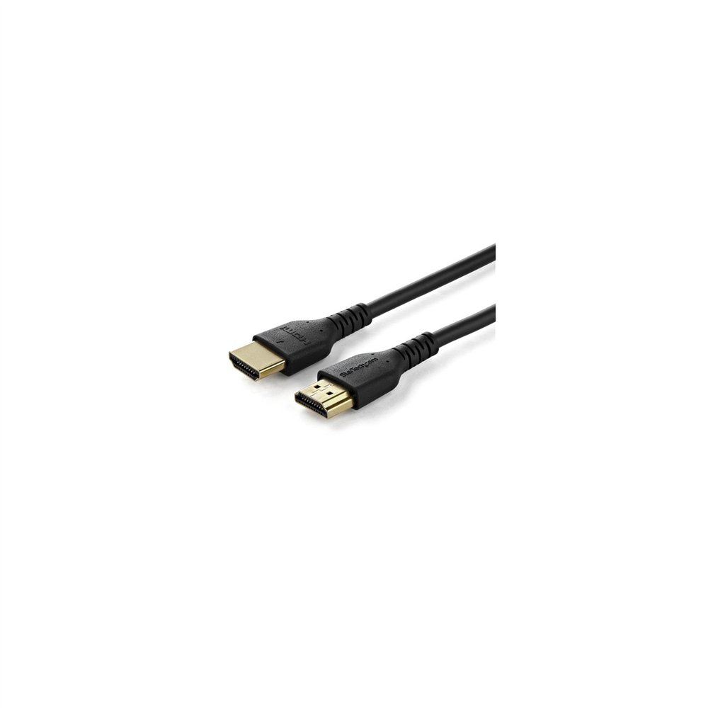 Startech.com cable de 2m hdmi de alta velocidad con ethernet premium - de 4k a 60hz - negro