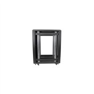 Startechcom armario desarmable de 36 pulgadas y 22u con ruedas para rack de servidores - negro