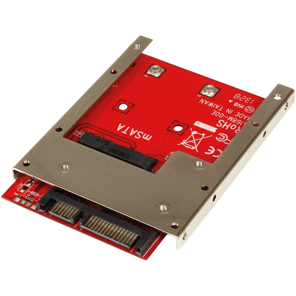 Startech.com adaptador conversor de ssd msata a sata de 2,5 pulgadas - convertidor