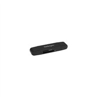 Startech.com lector grabador usb 3.0 usb-c tipo c y usb-a de tarjetas de memoria flash sd micro sd alimentado por usb - negro