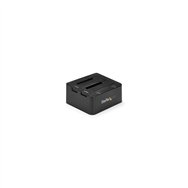 Startech.com docking station usb 3.1 con uasp de 2 bahí­as para disco duro o ssd sata de 2.5 o 3.5 pulgadas - negro
