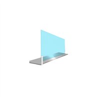 Mampara acrylic protective approx covid 1200 x 500 mm appapsadjustable