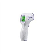 termometro infrarojo lyftrack a distancia  medicion blanco morado ir988