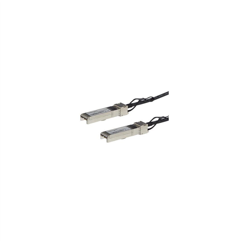 Startech.com cable de 0,5m sfp+ direct-attach twinax msa - 10 gbe macho a macho - negro