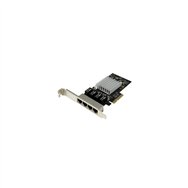 startech.com tarjeta de red pci express ethernet gigabit con 4 puertos rj45 chipset intel i350