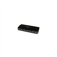 Startech.com concentrador ladrón usb 3.1 de 7 puertos - hub de sobremesa negro