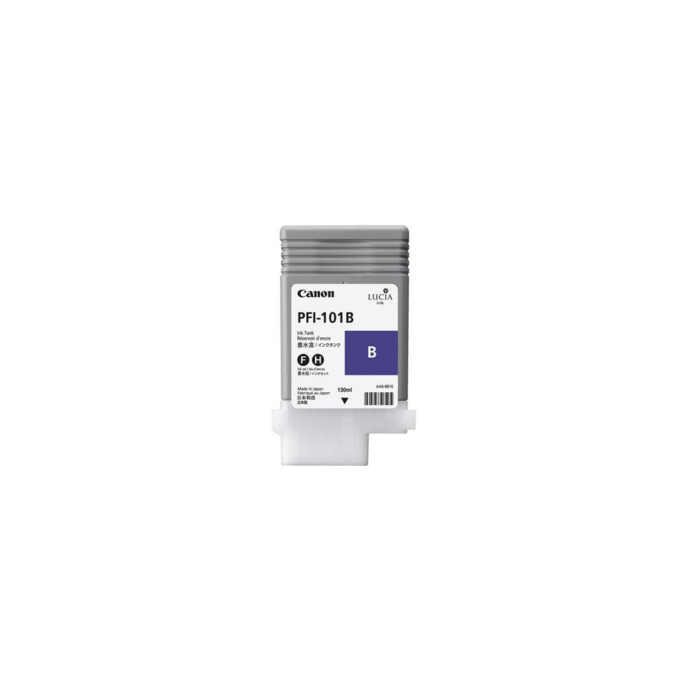 Cartucho canon pfi-101b azul 0891b001
