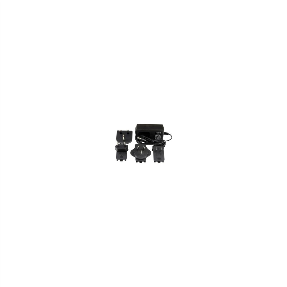 startech.com adaptador de alimentación dc universal - 5v - 3a negro