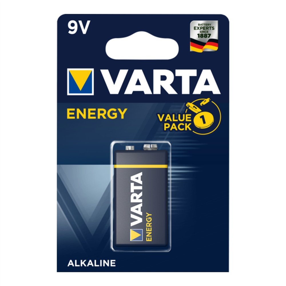 Varta pila alcalina 6lr61 energy 9v