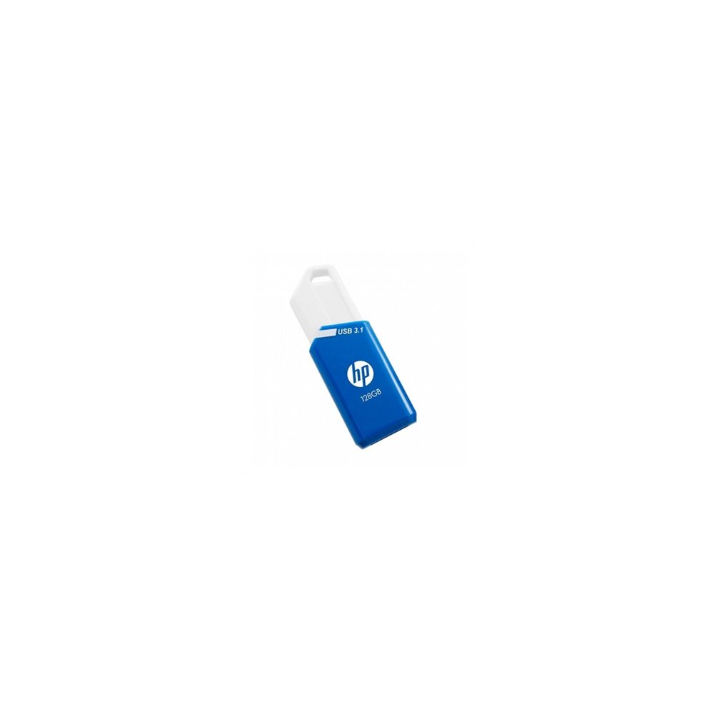 Pendrive hp 128gb usb 3.1 x755w azul blanco hpfd755w-128