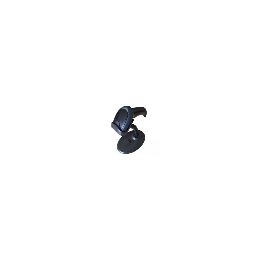 Eightt escaner de codigos de barras usb negro 1d con soporte